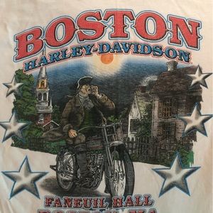 Vintage Harley-Davidson T-shirt Boston-circa 2008